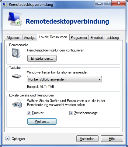 remoteclient rdp lokale-ressourcen1